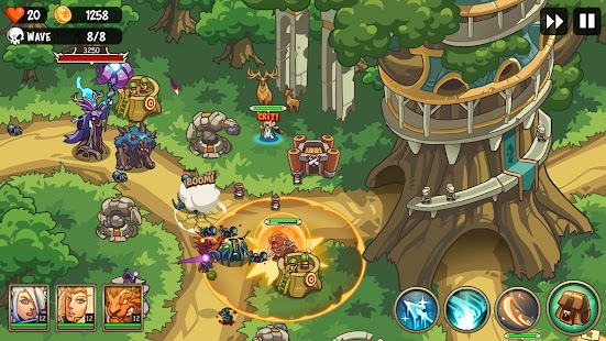 Empire Warriors: Tower Defense Captură de ecran