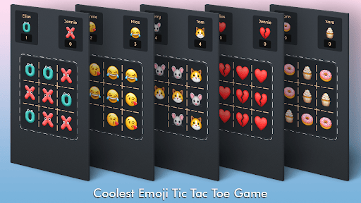 Tic Tac Toe Emoji - Online & Offline  screenshots 1