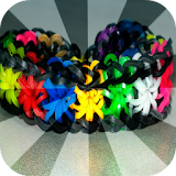 Rainbow loom rubber bands icon
