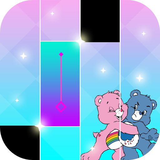 Care Bears Piano Tiles logo