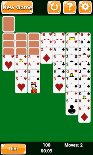 Android application Wasp Solitaire screenshort