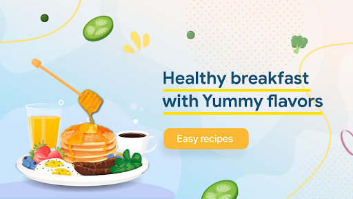 Android application Breakfast Recipes App screenshort