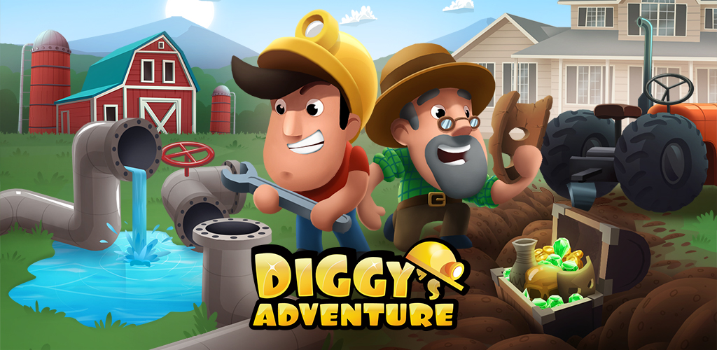 Diggy's Adventure: Maze Puzzle 