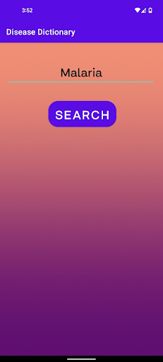 Disease Dictionary Screen 2