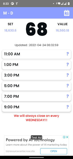 Android application M-D screenshort