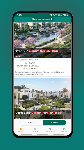 Android application Availability Broker Assistant screenshort