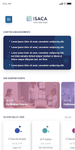 Screenshot 1 ISACA Silicon Valley Chapter android