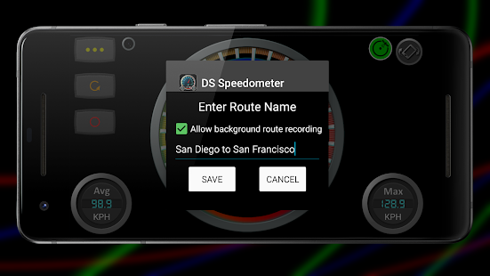 DS Speedometer & Odometer Screenshot