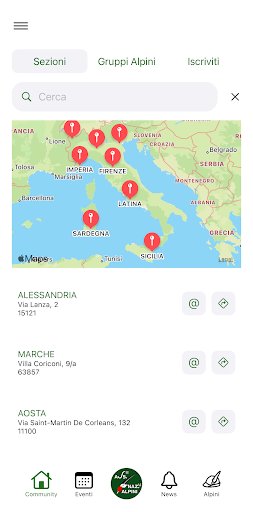 AlpinApp Screen 3