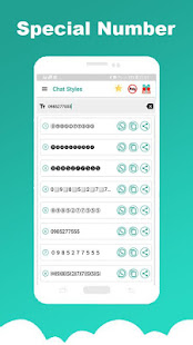Chat Styles: Cool Font & Stylish Text for WhatsApp 8.3 APK screenshots 3