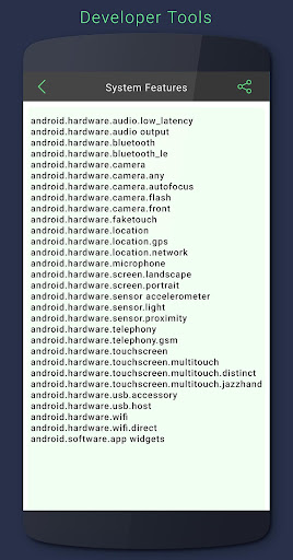 Android application Developer Tools screenshort
