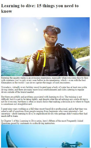 How to Do Underwater Diving Screen 2