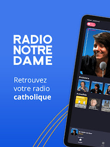 Skærmoptagelse 7 Radio Notre Dame - 100.7 FM android