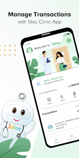 Android application 1doc Partner App screenshort