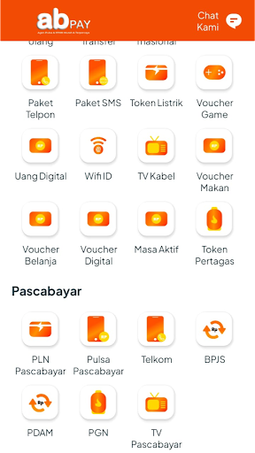 AB Pay | Pulsa & Bayar Tagihan Screen 3