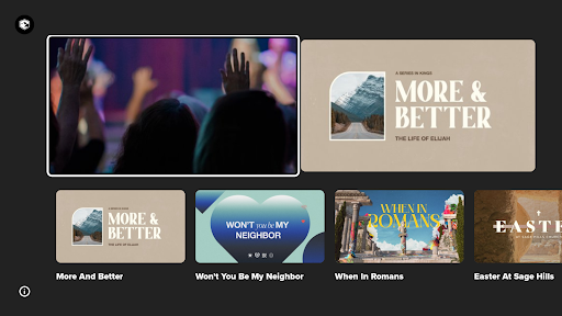 Screenshot of Sage Hills Church