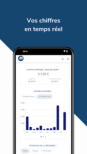 Android application MonComptable screenshort