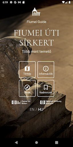 Android application FiumeiGuide screenshort