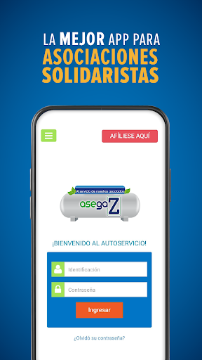 Android application ASEGAZ screenshort
