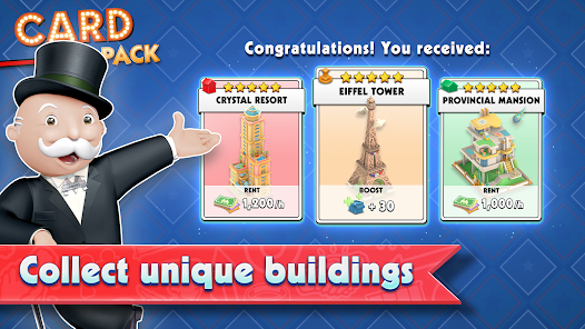 MONOPOLY Tycoon MOD APK 1.3.1 (Money) For Android or iOS Gallery 4