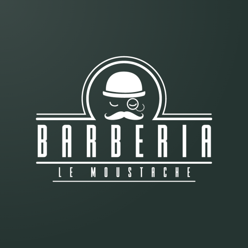 Le Moustache Barberia logo
