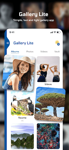 Android application Gallery Hide Photo Video Lite screenshort