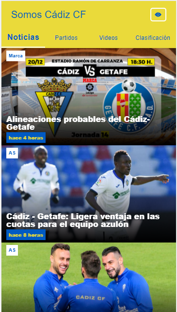 Somos Cádiz CF News - 1.0.5 - (Android)