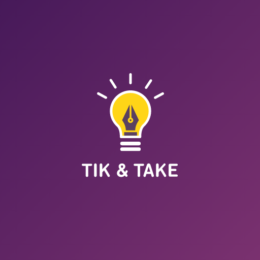 TIK AND TAKE QUIZ logo