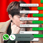 Cover Image of Descargar EXO Suho : Fake chat - fakecal  APK