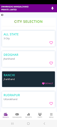 Android application DMPL Group - Admin screenshort