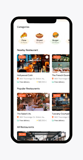 Android application h1 تاجر كليك شوب screenshort