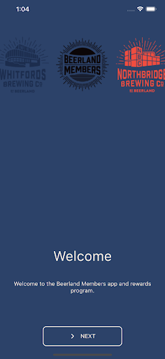 Android application Beerland Members screenshort