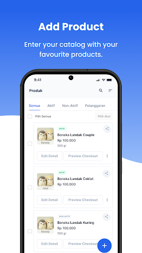 Orderfaz Checkout & Keyboard Screen 3