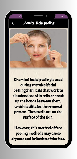 Facial exfoliation methods Screen 2
