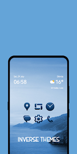 Blue Blend Icon Pack