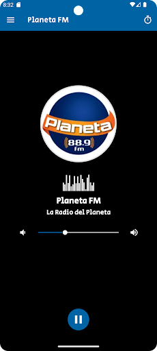Android application PLANETA FM screenshort