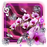 Diamonts and Orchids LWP icon