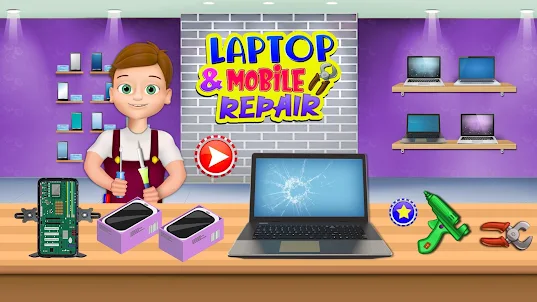 ร้านซ่อมแล็ปท็อปและมือถือ