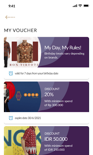 Danarhadi Membership Screen 3