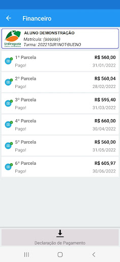 UniAraguaia Screen 3