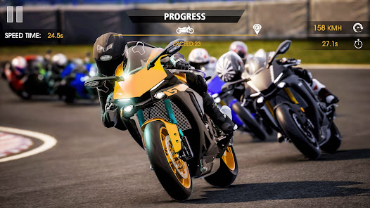 Turbo Bike Slame Race screenshots apk mod 1