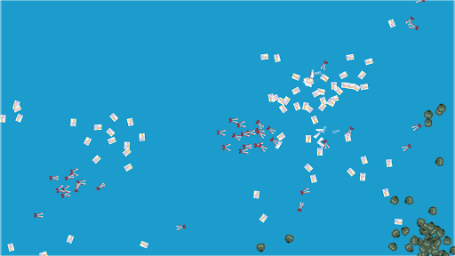 Android application Evolution Arena: life sandbox screenshort