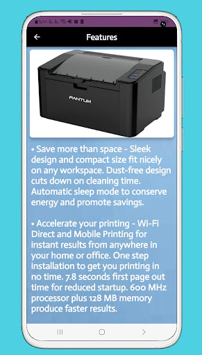 pantum p2500w printer guide Screen 2