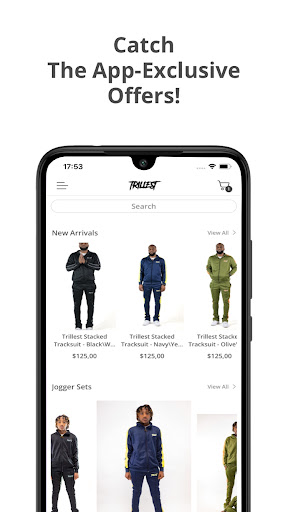 Android application Trillest screenshort