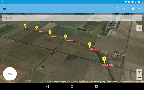 AndMeasure (Area & Distance) Screenshot