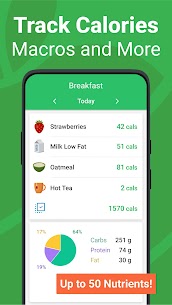 Calorie Counter – MyNetDiary MOD APK (Premium Unlocked) 2