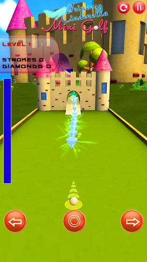 Princess Cinderella Mini Golf Screen 2