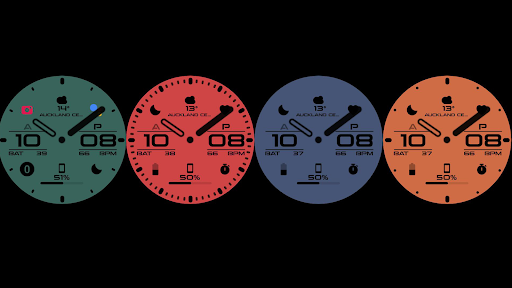 Night ver 44 - watch face screenshot 19