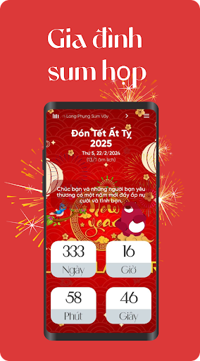 Vietnamese Tet 2025 Countdown Screen 2