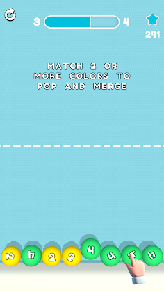 Pop and Merge 3D - Screenshot 1